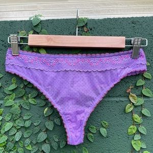 NWOT Freya Lace Thong Size M